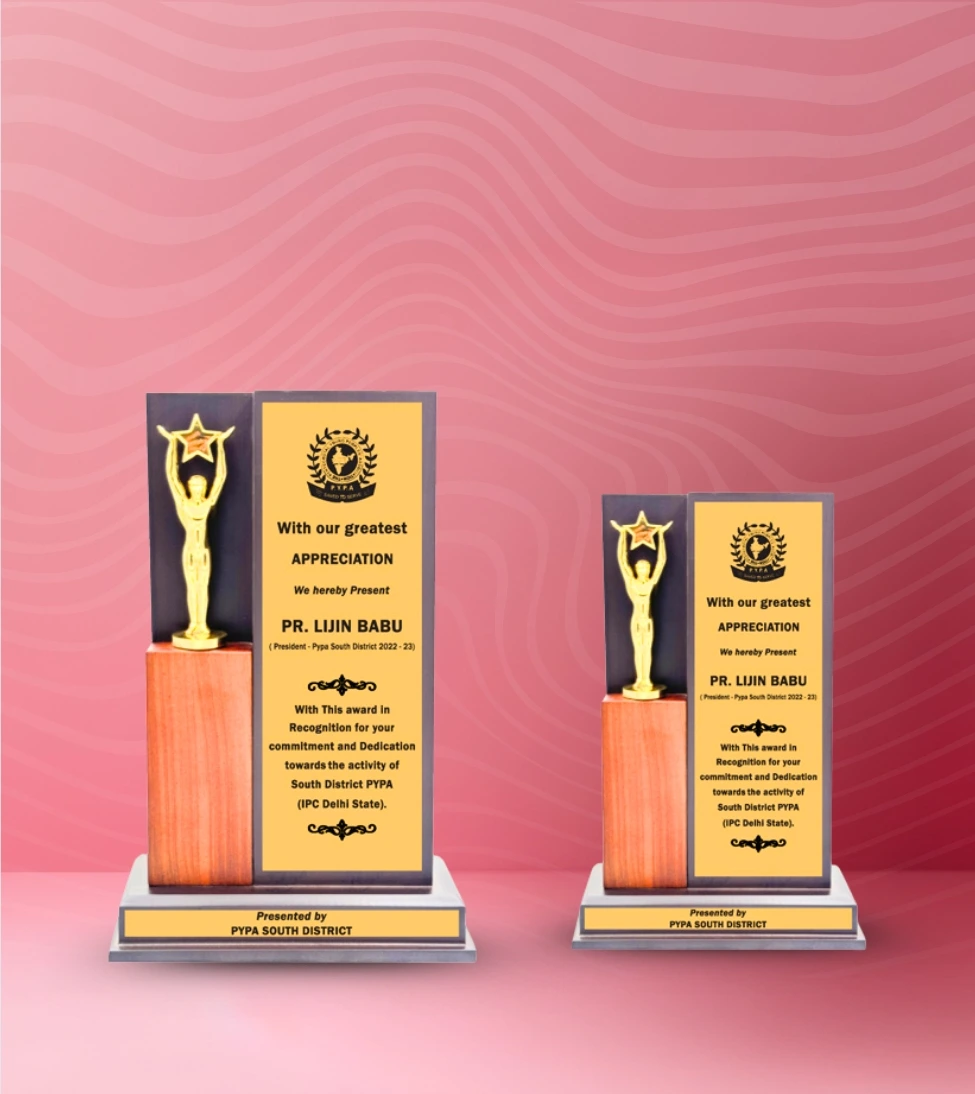 Trophy Wooden - TC 2063